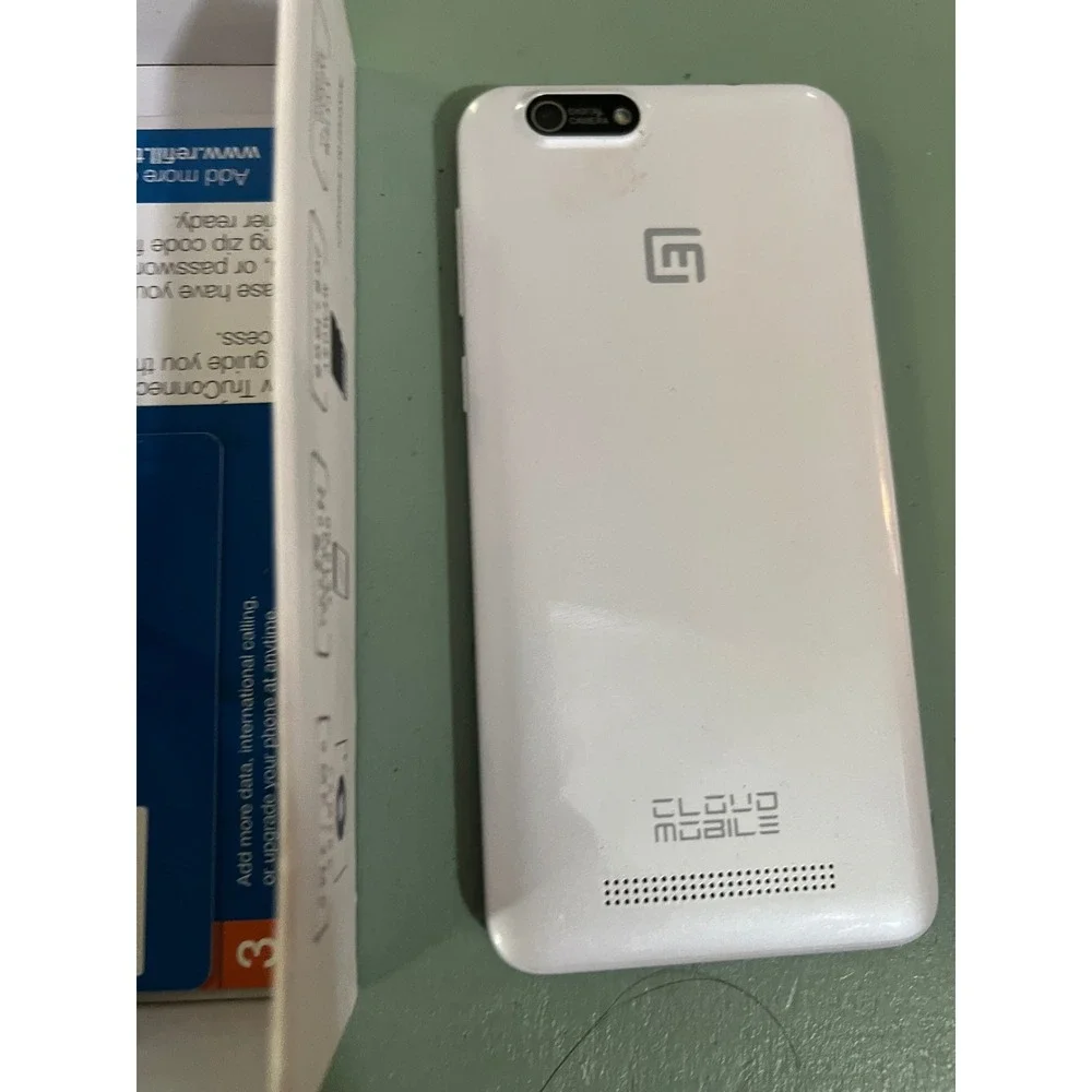 Cloud Mobile Stratus C5 Elite 4G LTE Android Smartphone 16GB White C5Elite